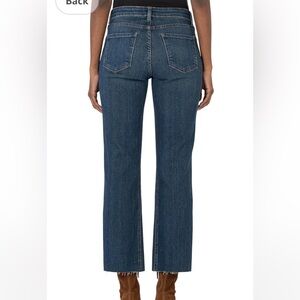Kut from the Kloth Women’s Kelsey Ankle Flare High Rise Denim Jean. Sz 14